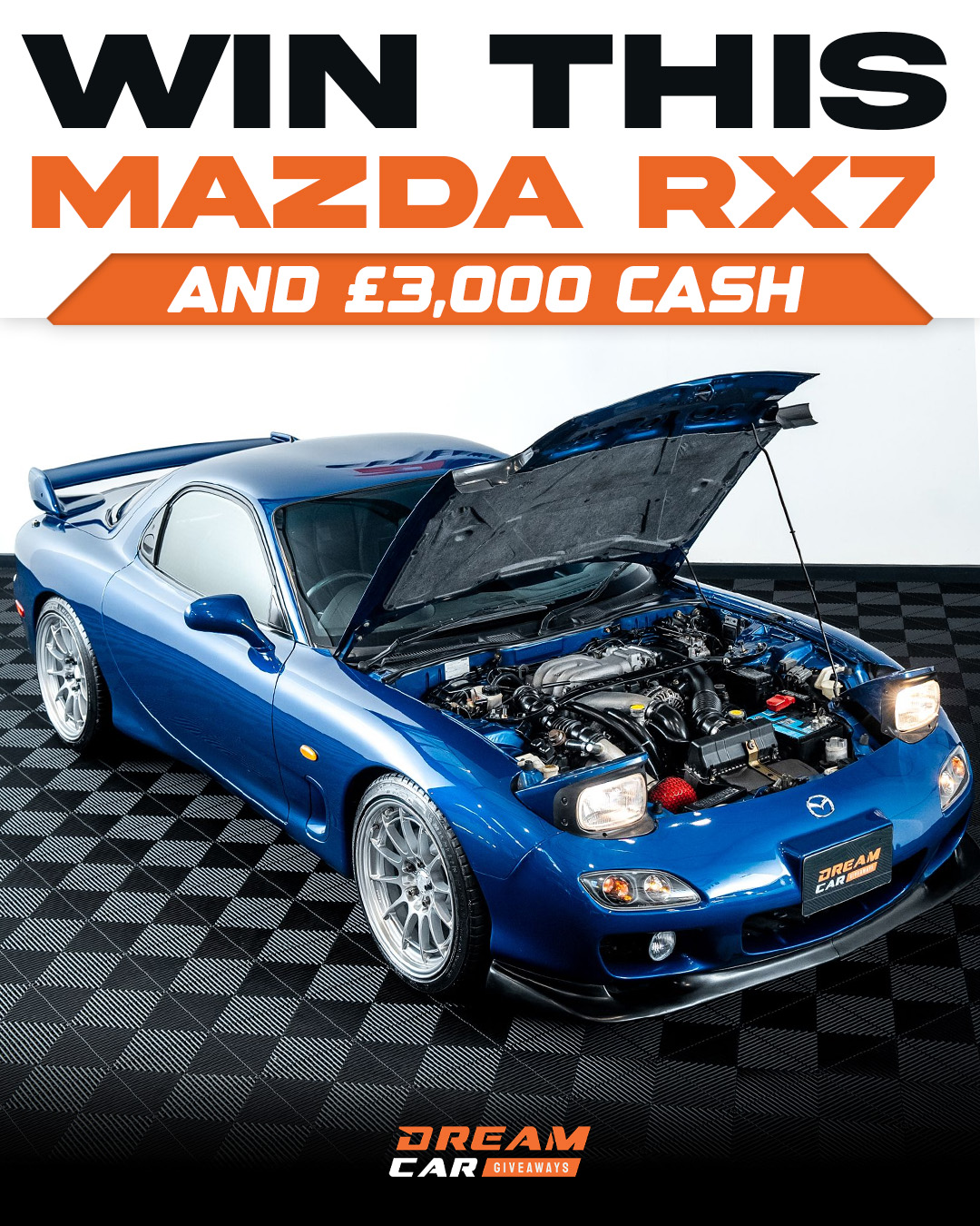 Dream Car Giveaways Facebook ad