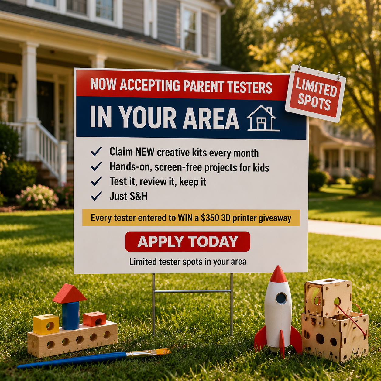Stem Testers Facebook ad