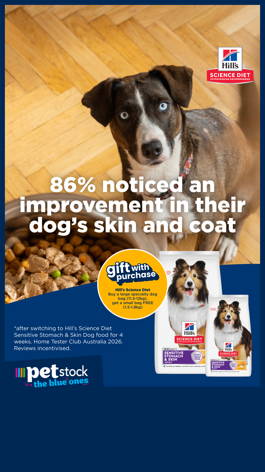 Petstock Facebook ad