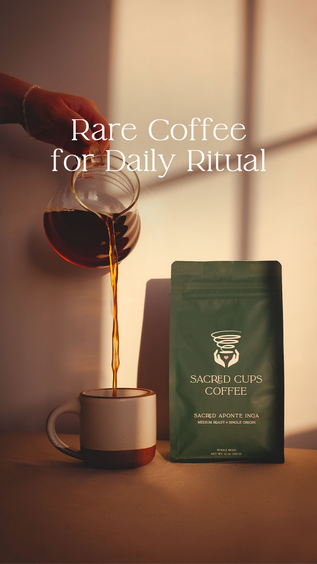 Purity Coffee Facebook ad