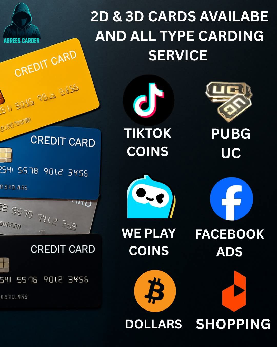 Black Market Facebook ad: UK USA DATA