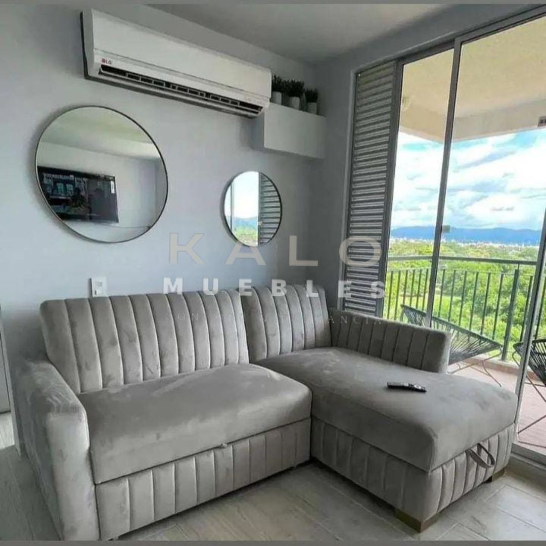 Kalo Muebles Facebook ad: Transforma tu hogar con Salas Multifunción a Medida