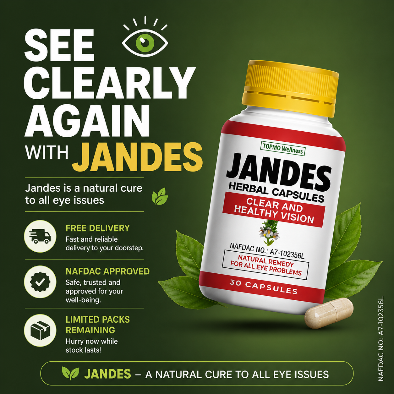 TisMed Naturals store Facebook ad from May 19, 2026