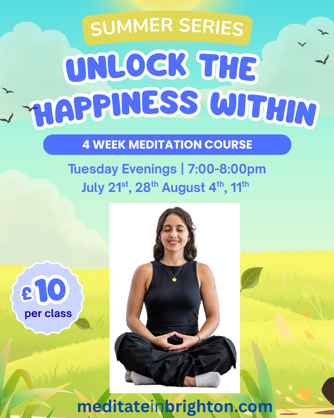 Bodhisattva Kadampa Meditation Centre Facebook ad: Summer Series