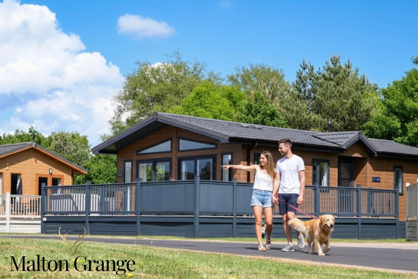 Malton Grange Country Park Facebook ad: Discover luxury lodge ownership at Malton Grange Country…