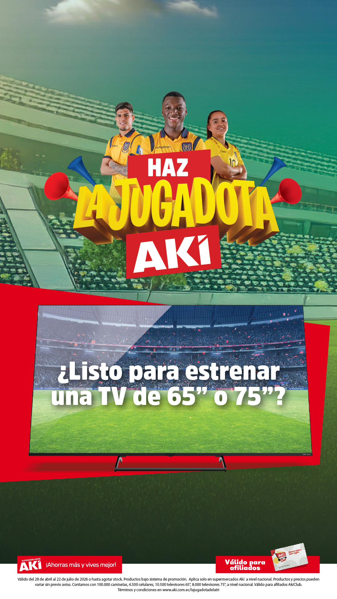 Akí Ecuador Facebook ad