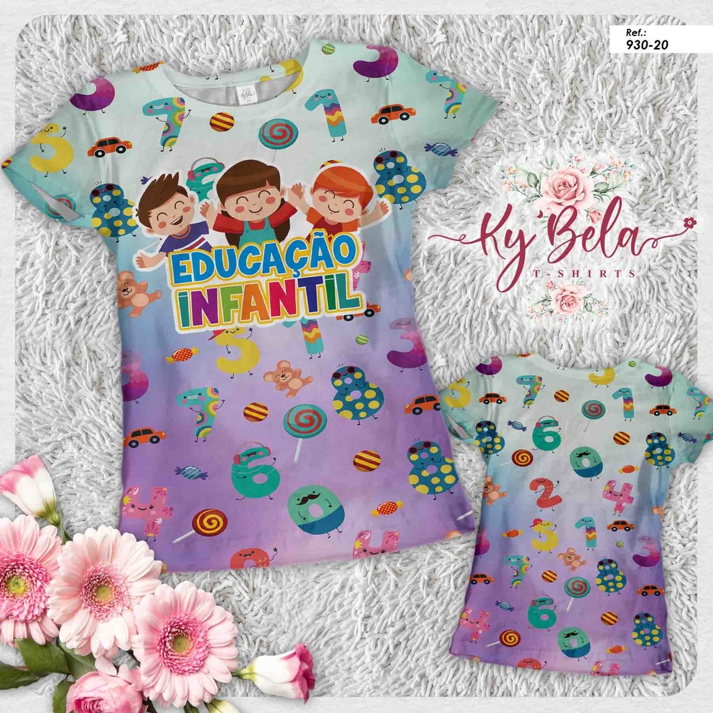 T-shirts Kybela Facebook ad: Compre para você ou seu colégio