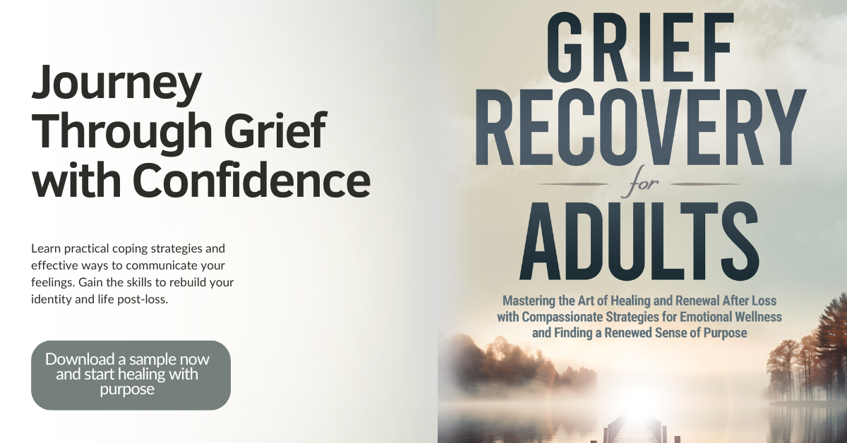 Life After Losses Facebook ad: Rebuild your identity and life after loss.