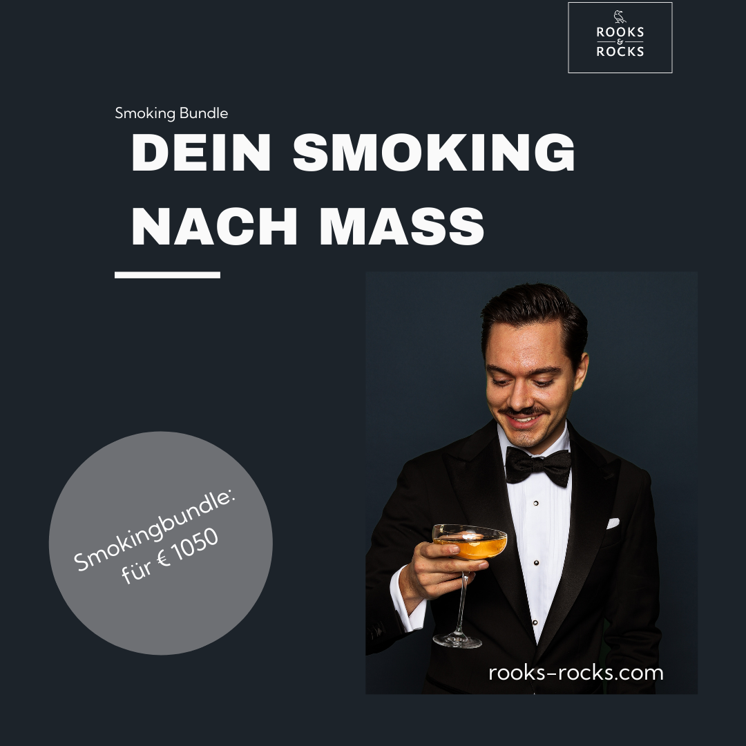 Rooks & Rocks Facebook ad: Smoking Bundle für nur 1.050 € statt 1.550 €.