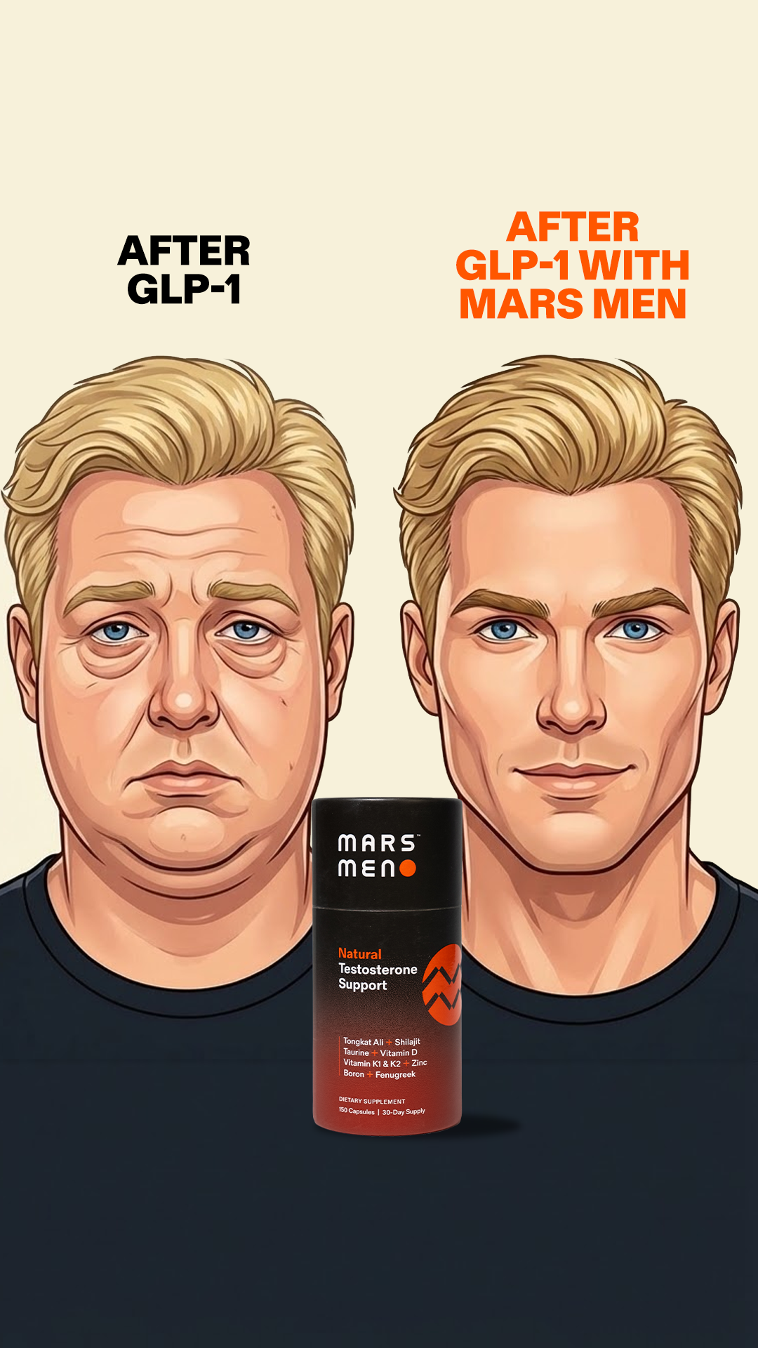 Mars Men Facebook ad