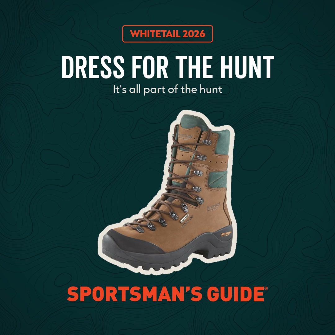 Sportsman's Guide Facebook ad: Dress for the Hunt