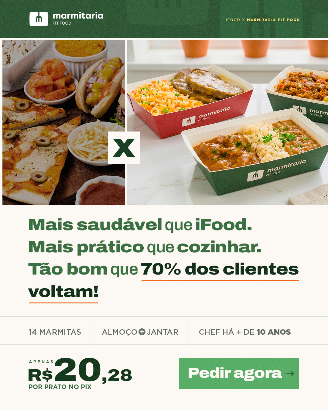 Marmitaria Fit Food Facebook ad