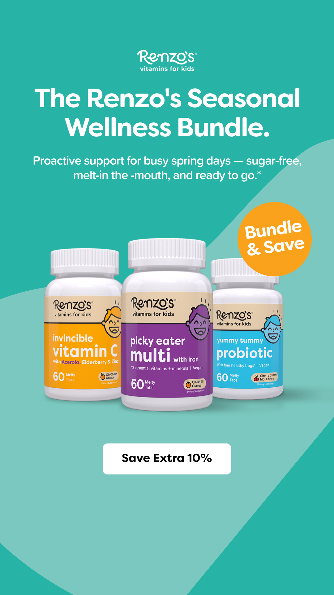 Renzo's Vitamins Facebook ad