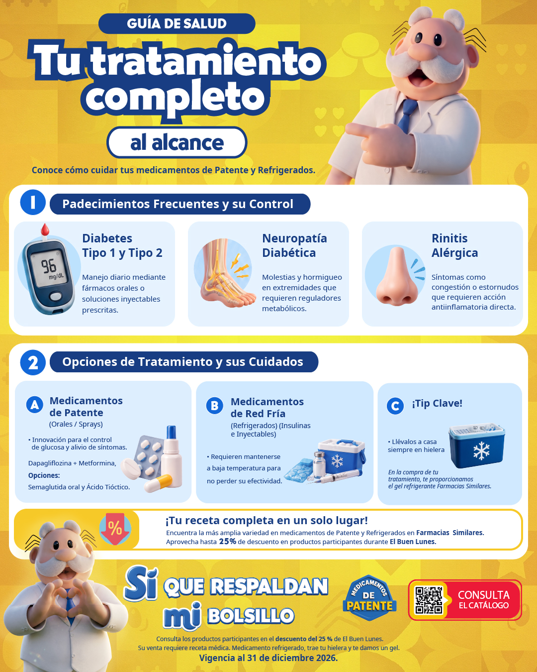 excelsior.com.mx Facebook ad: Tu salud no espera y tu receta completa…