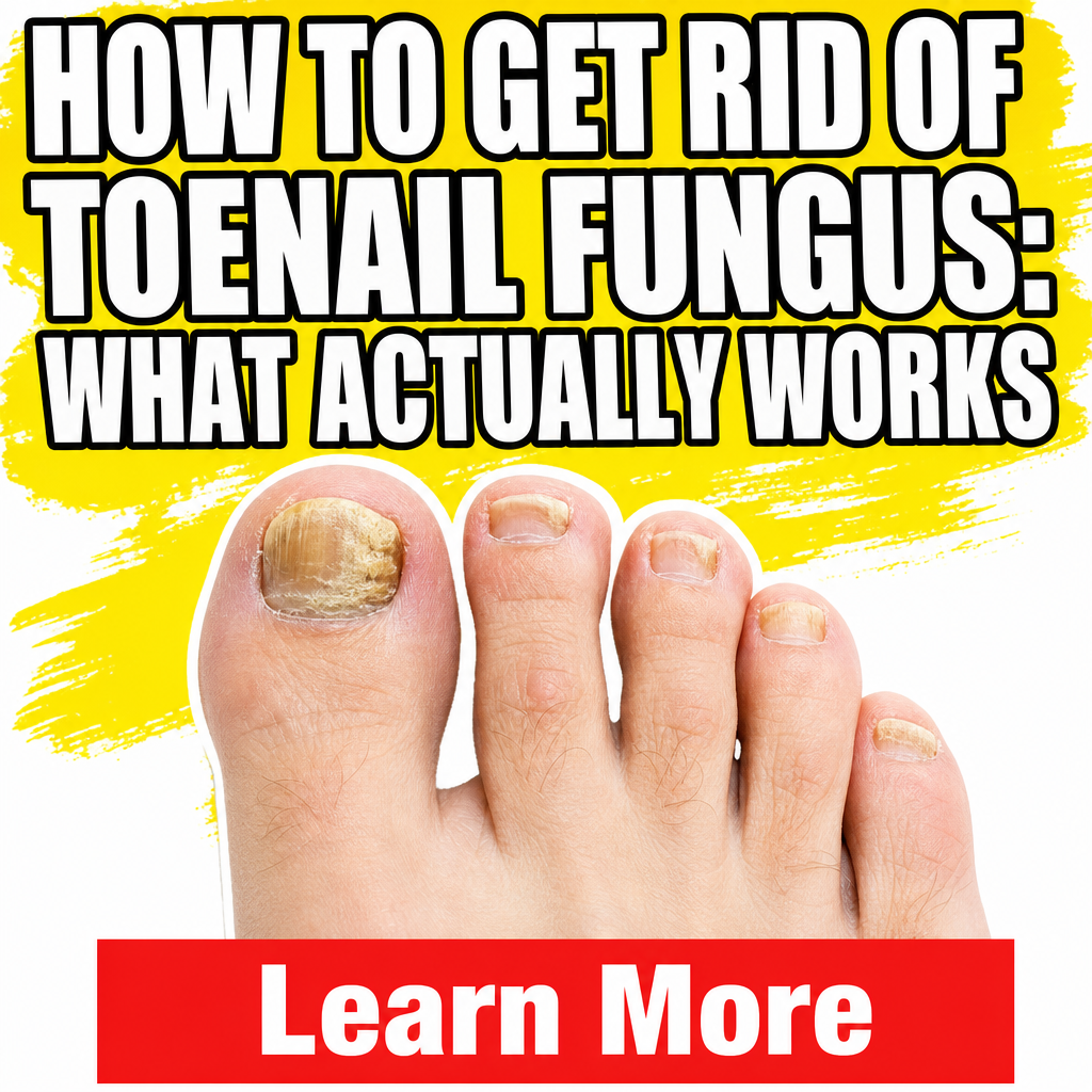 Daily Life Answers Facebook ad: How to Get Rid of Toenail Fungus: What Actually Works