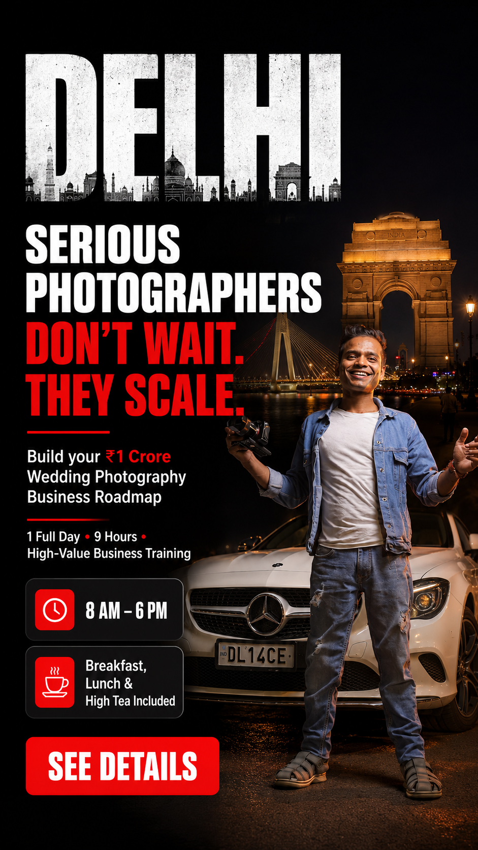 Abdullah Ansari - Photography Business Coach. Facebook ad