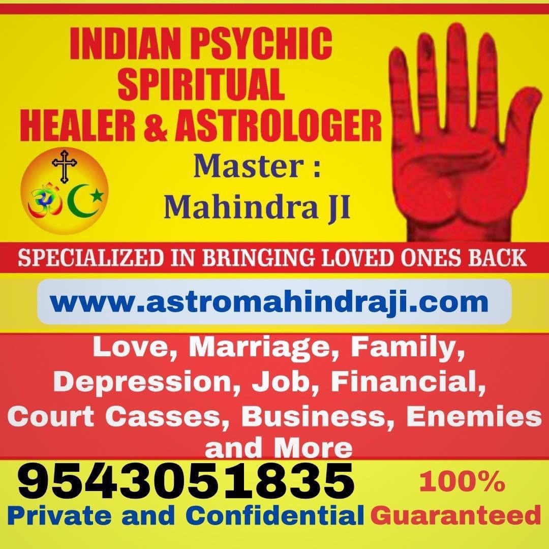 indian astrologer and psychic healer Facebook ad: Chat with us