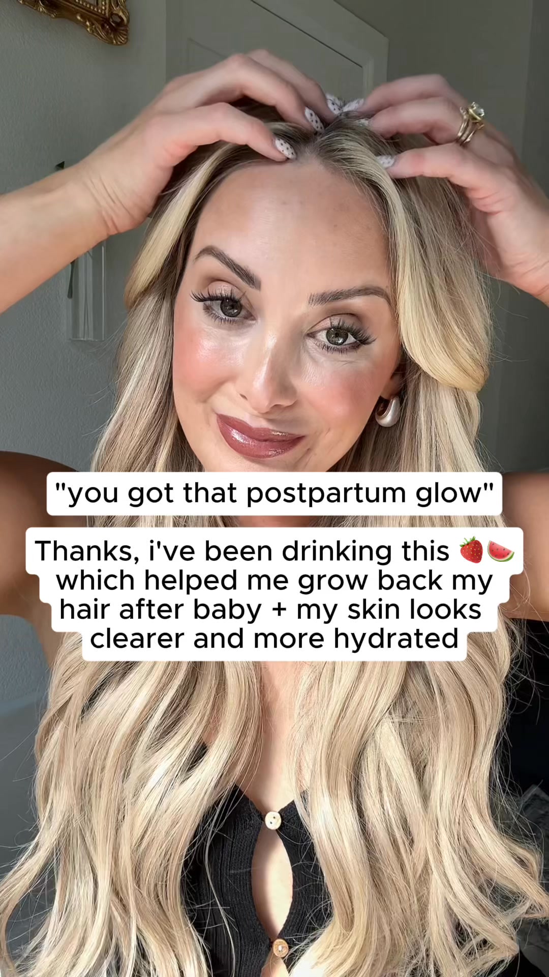 The Collagen Co. Facebook ad: Combat Postpartum Hair Loss Today