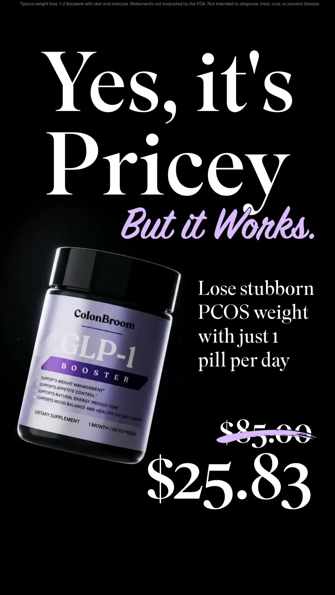 ColonBroom Facebook ad: Skip The Shot. Not This Sale.