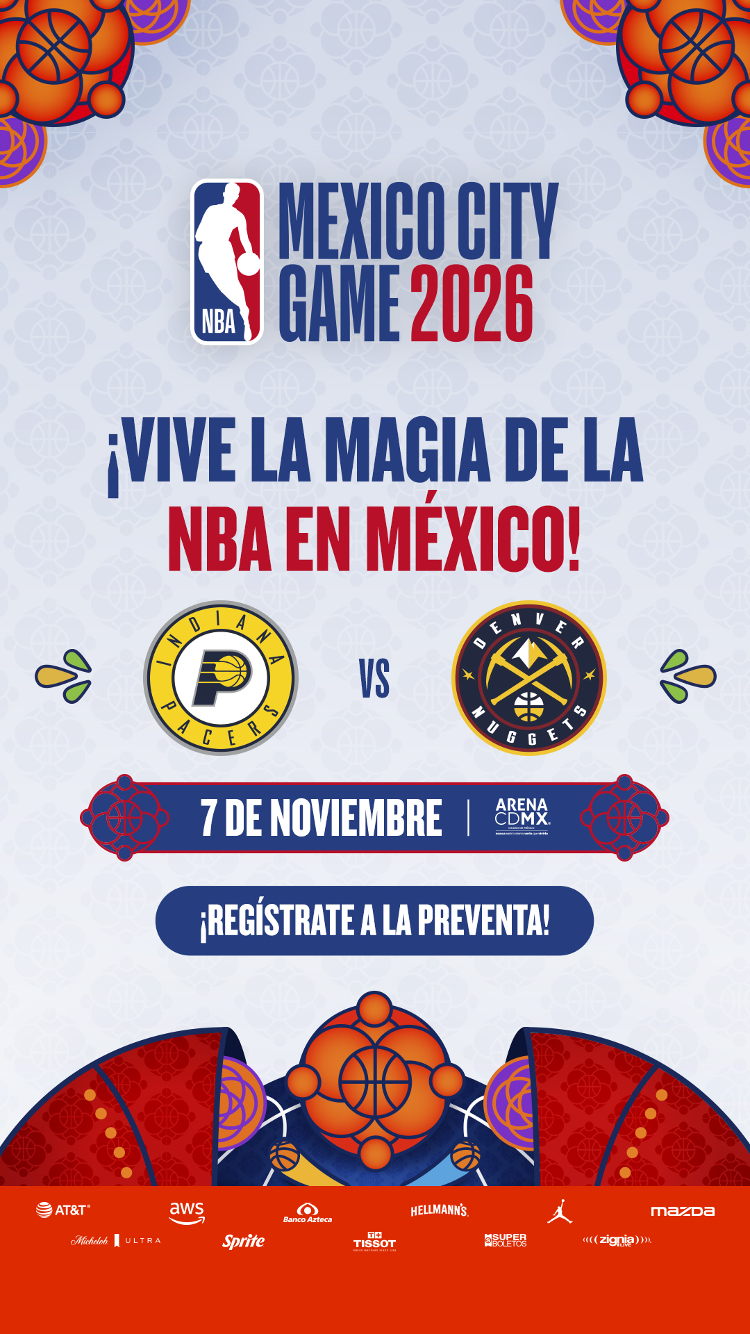 NBA Mexico Facebook ad