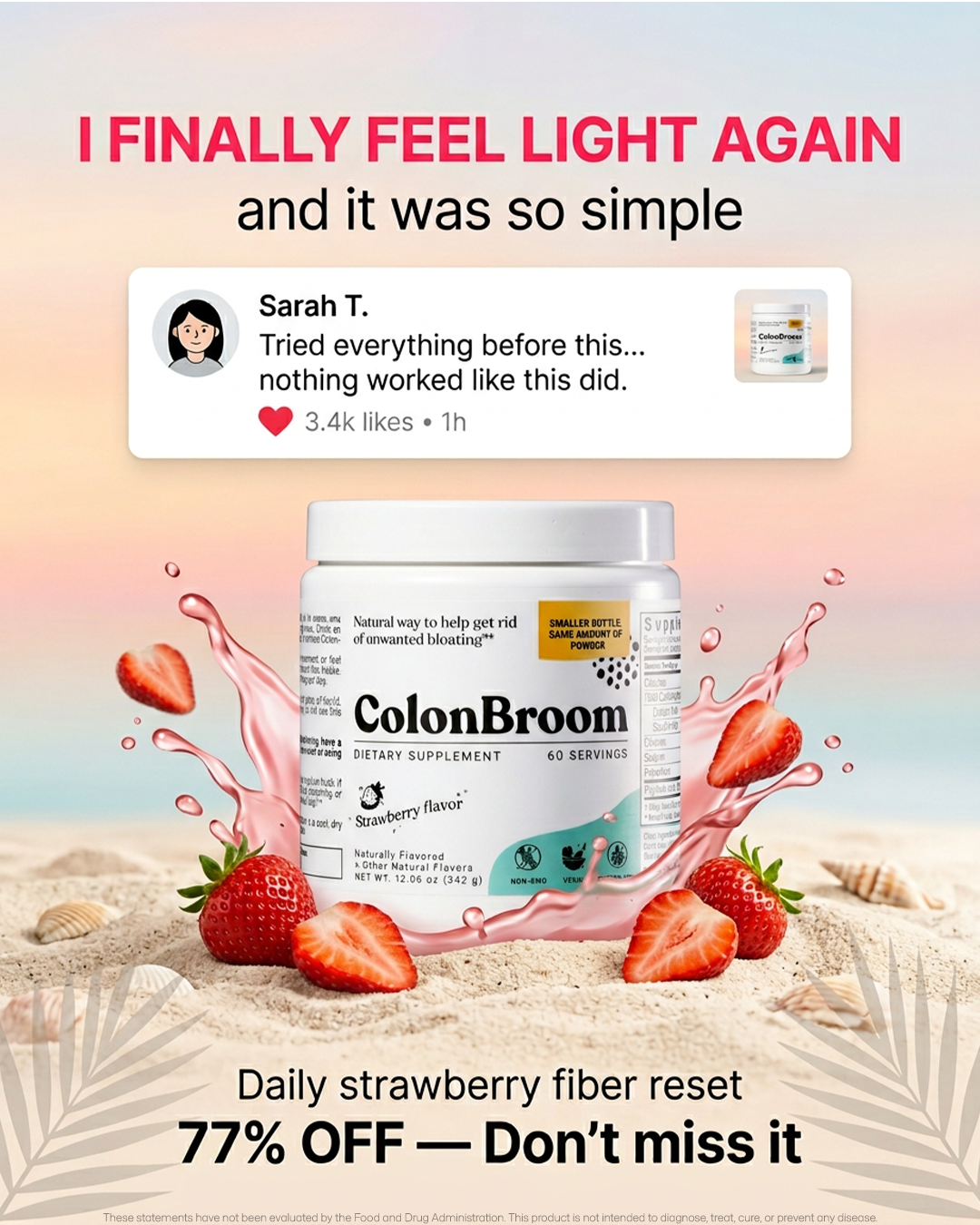 ColonBroom Facebook ad