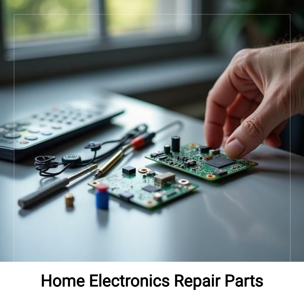 The Round Web Search Facebook ad: Home Electronics Repair Parts.