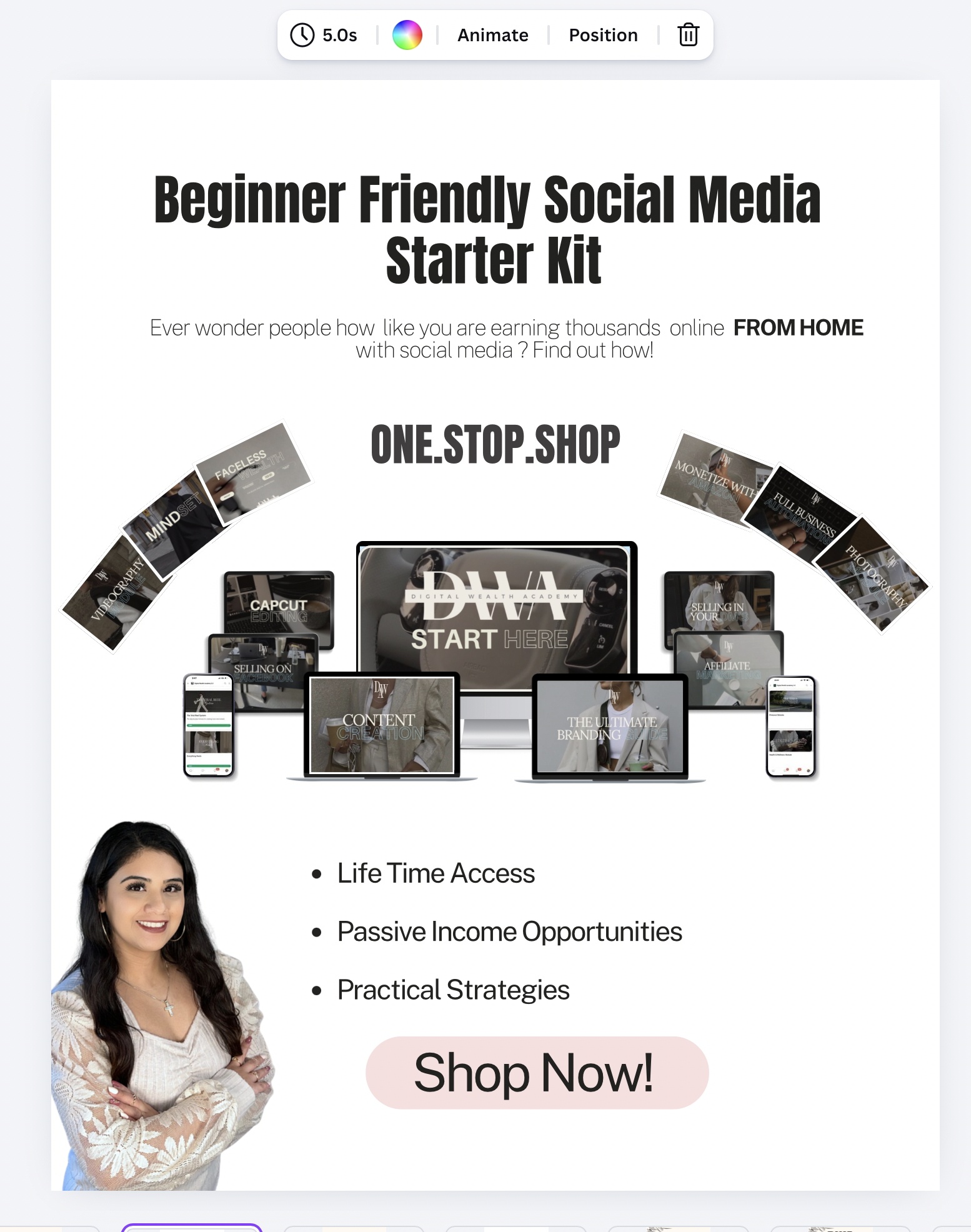 Celys Digital Wealth & Wellness Facebook ad