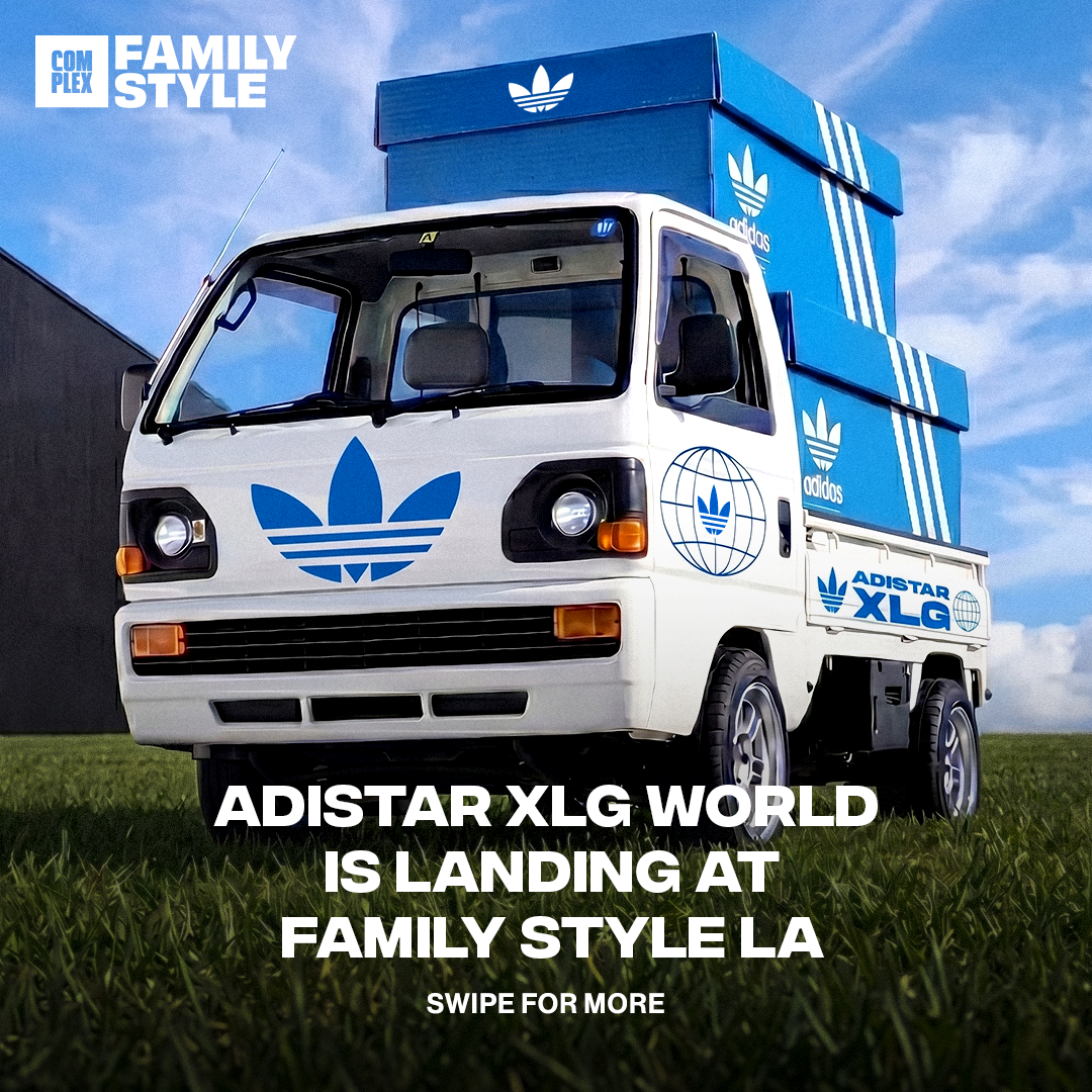 Complex Facebook ad: Go XLG at Family Style LA