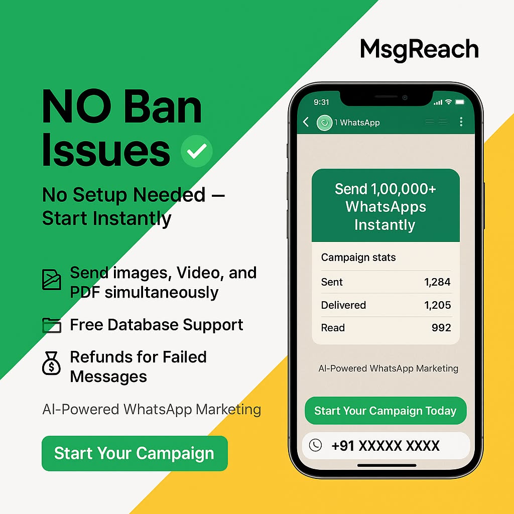 MsgReach Facebook ad