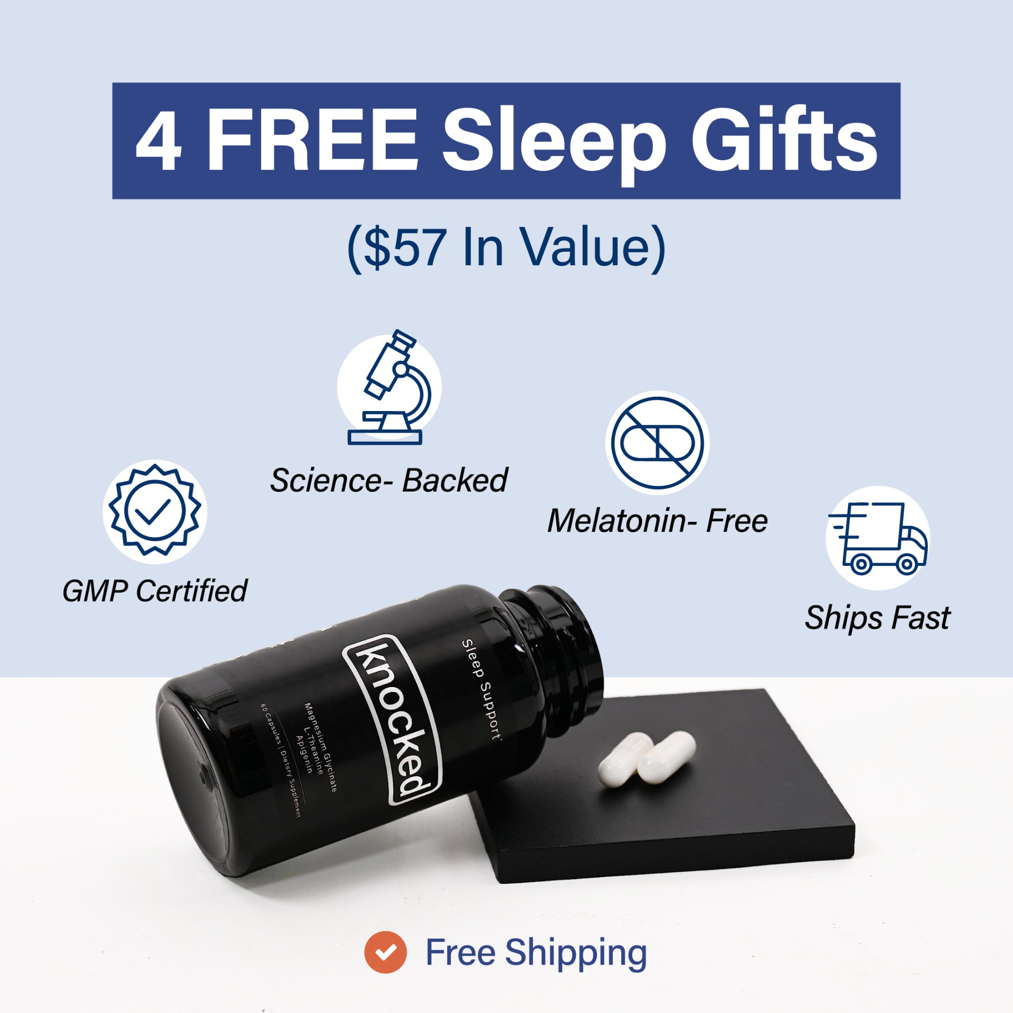 Knocked Facebook ad