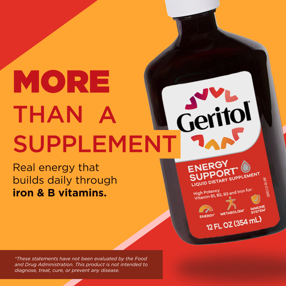 Geritol Facebook ad