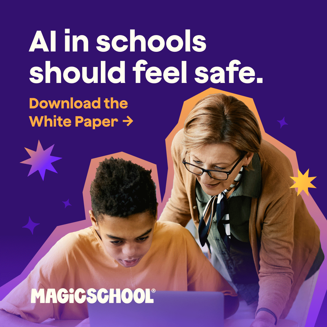 MagicSchool.ai Facebook ad: A practical guide for K-12 leaders.