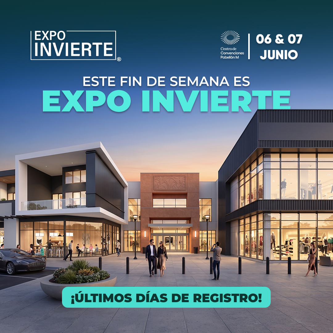 Expo Invierte Facebook ad from Jun 1, 2026