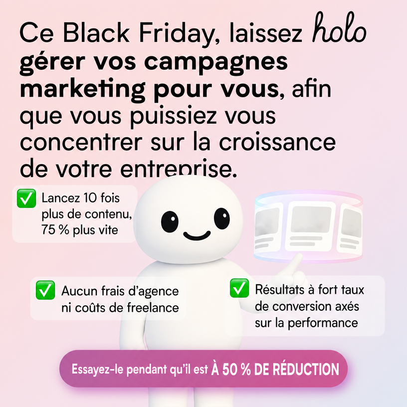 Holo Facebook ad