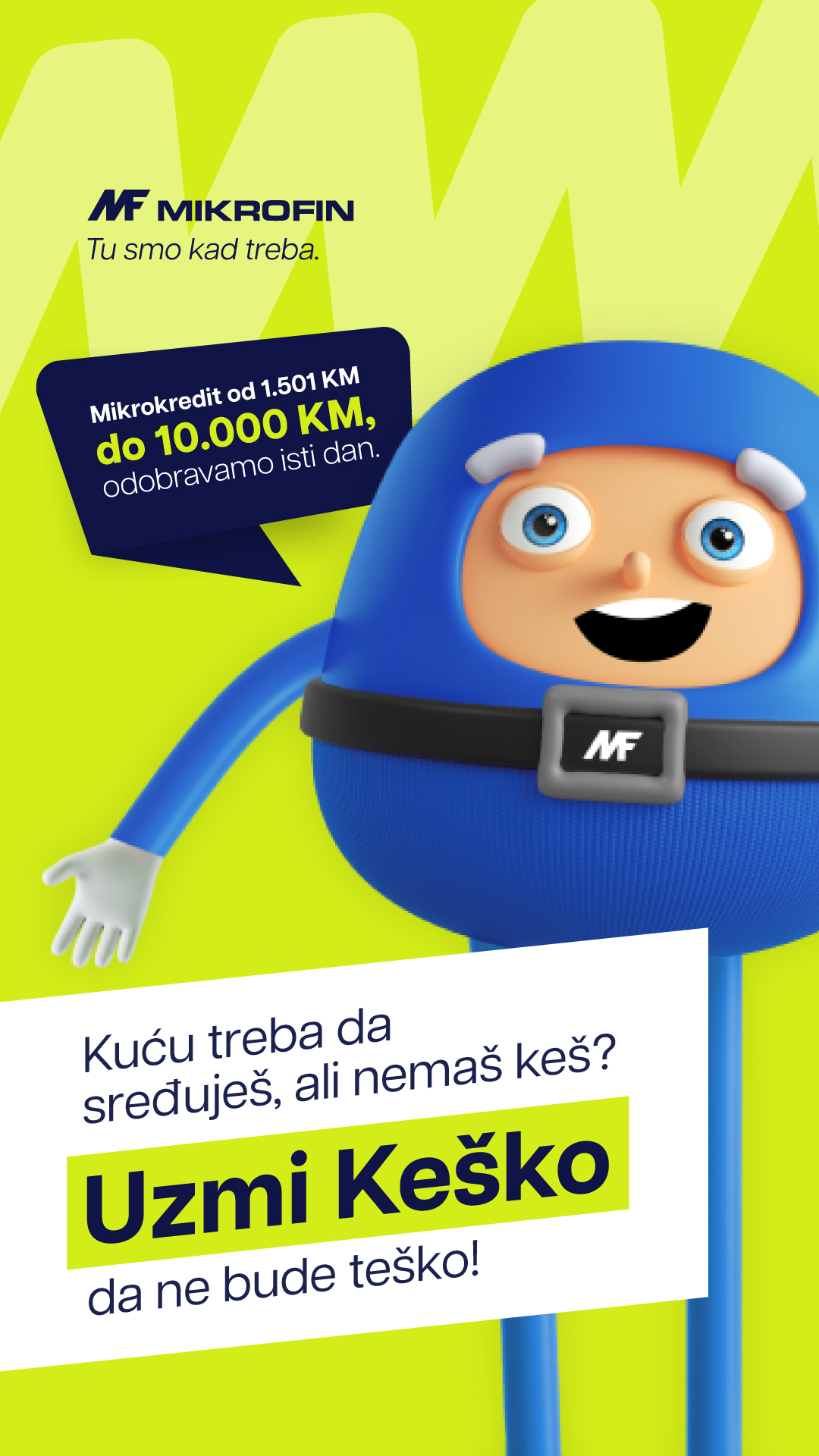 Mikrofin Facebook ad from Jun 4, 2026