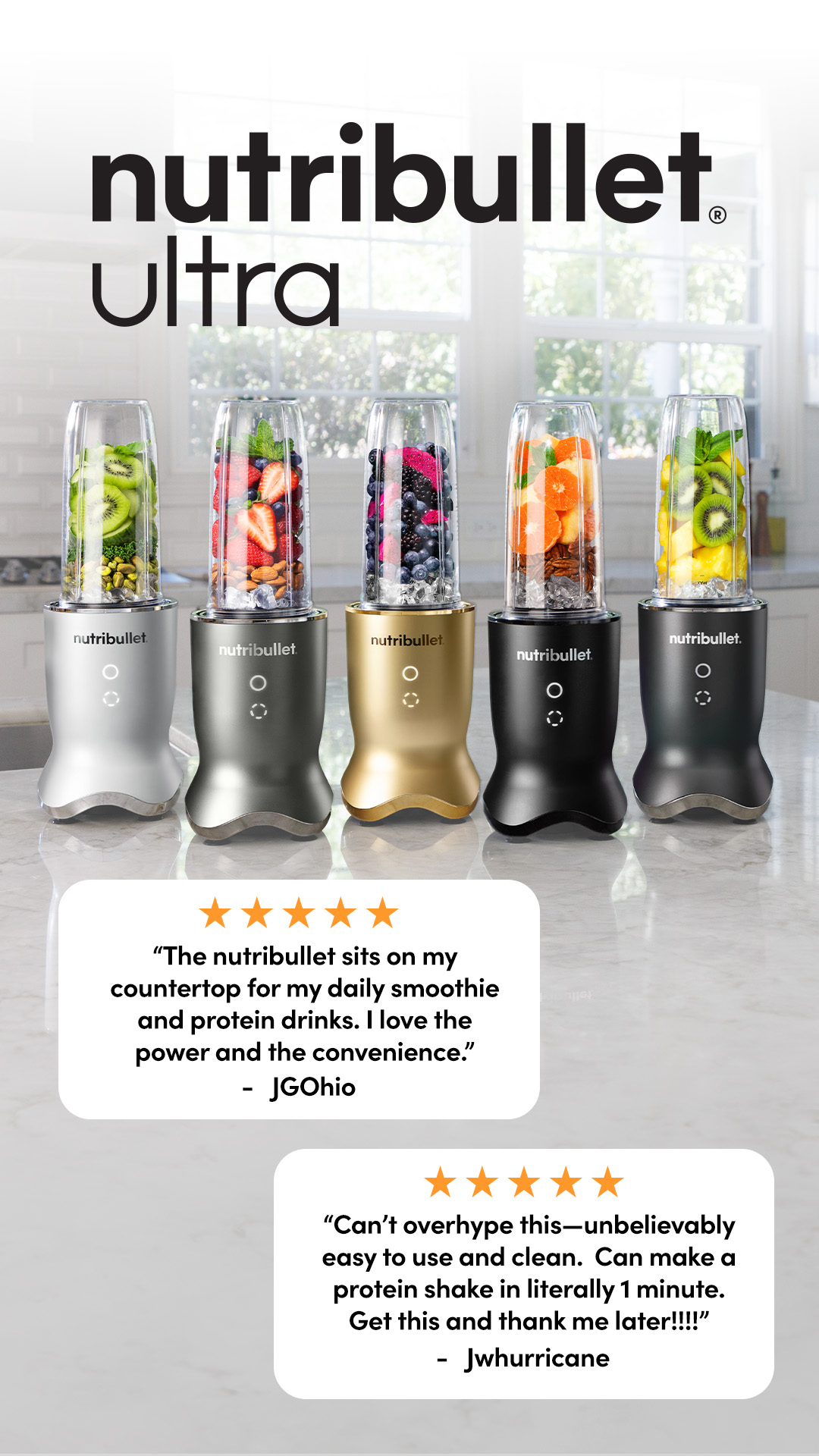 nutribullet Facebook ad