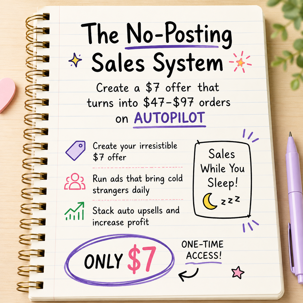 Taste O'Freedom Facebook ad: Get paid without posting