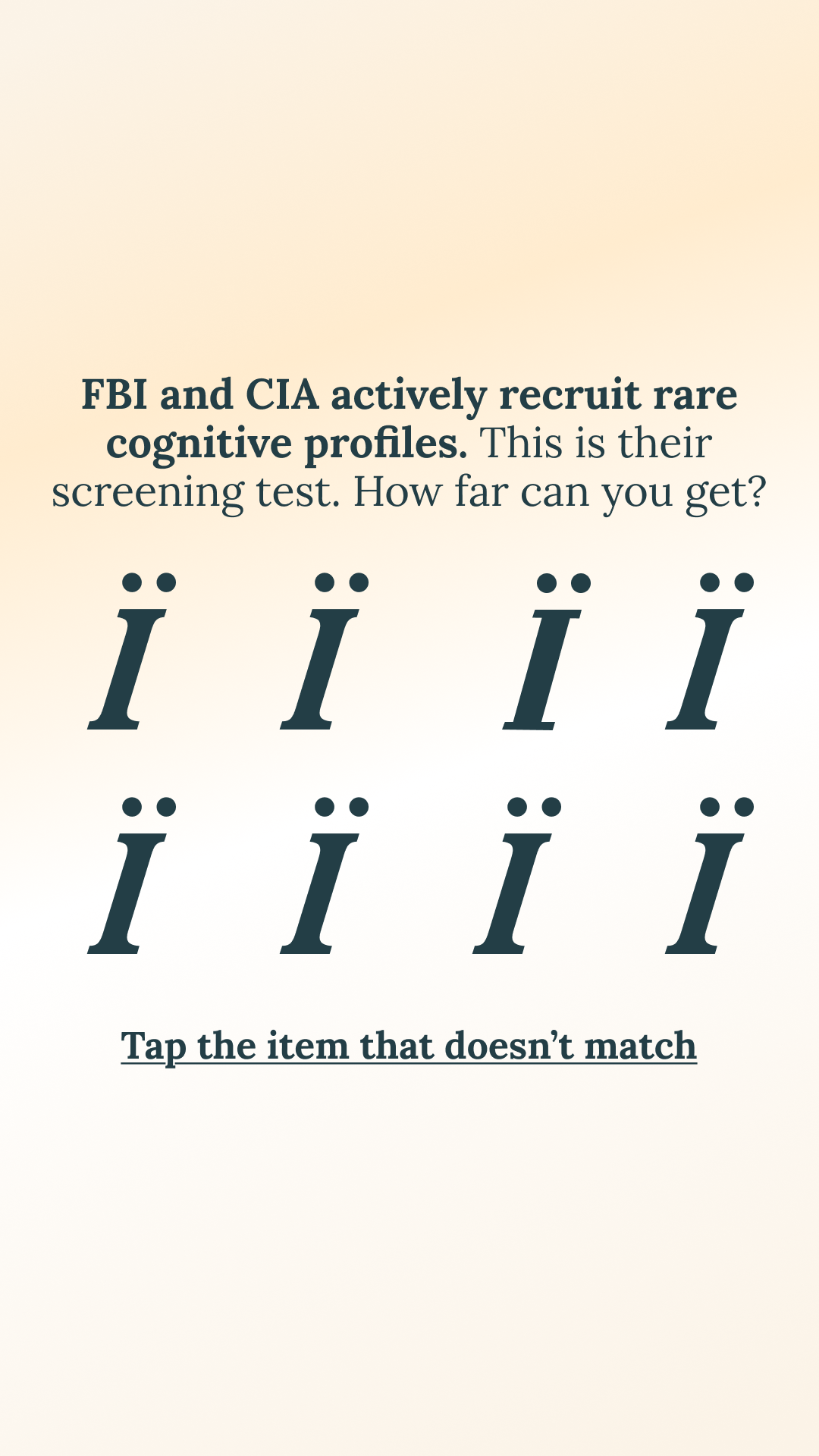 Brain Health Check Facebook ad