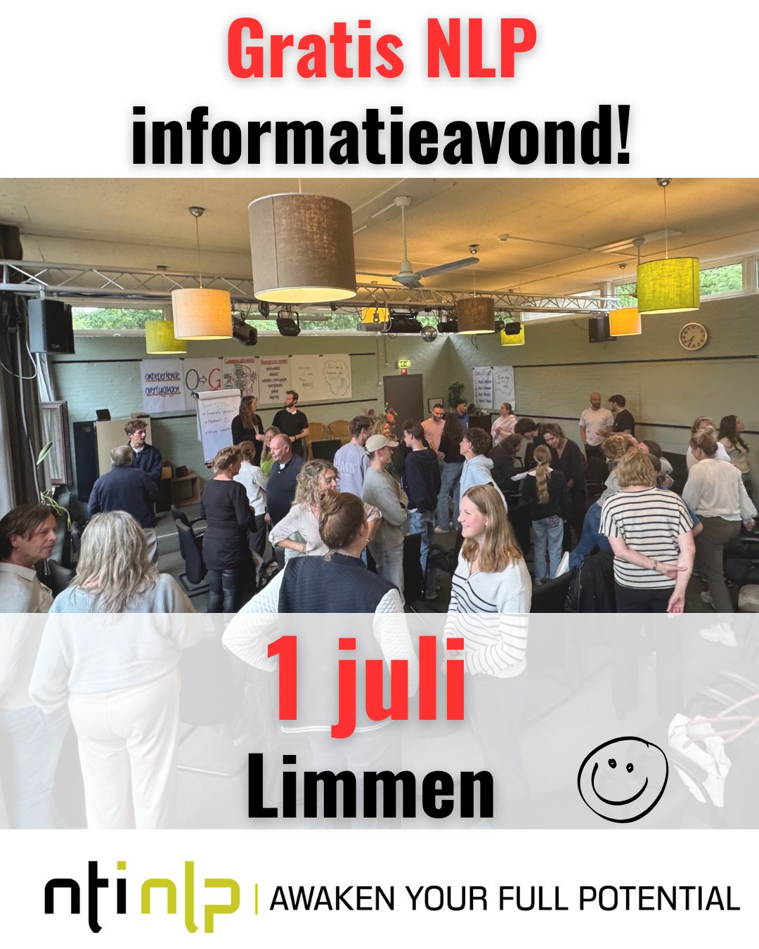 NTI NLP Facebook ad: 32 jaar NTI NLP: hét instituut voor persoonlijke…