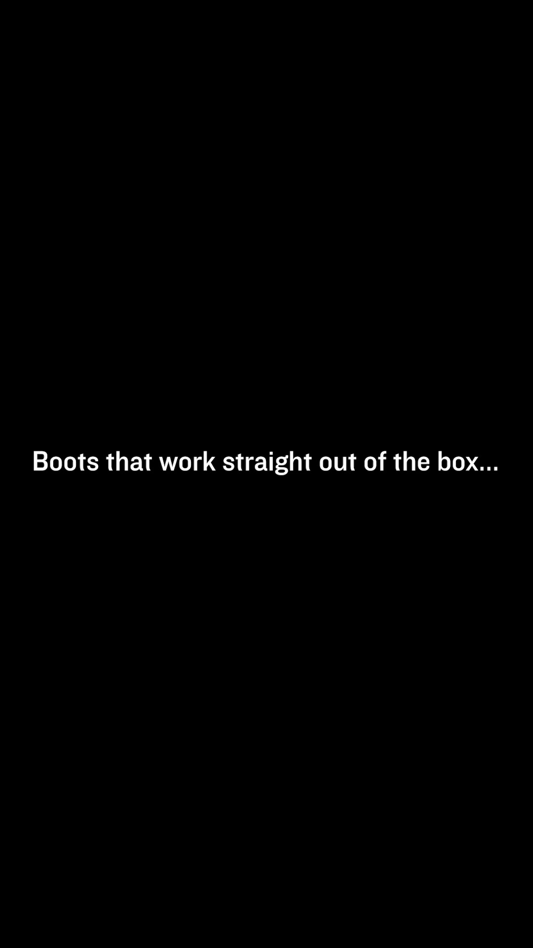 Vivobarefoot Facebook ad: Reject normal. Weird more.