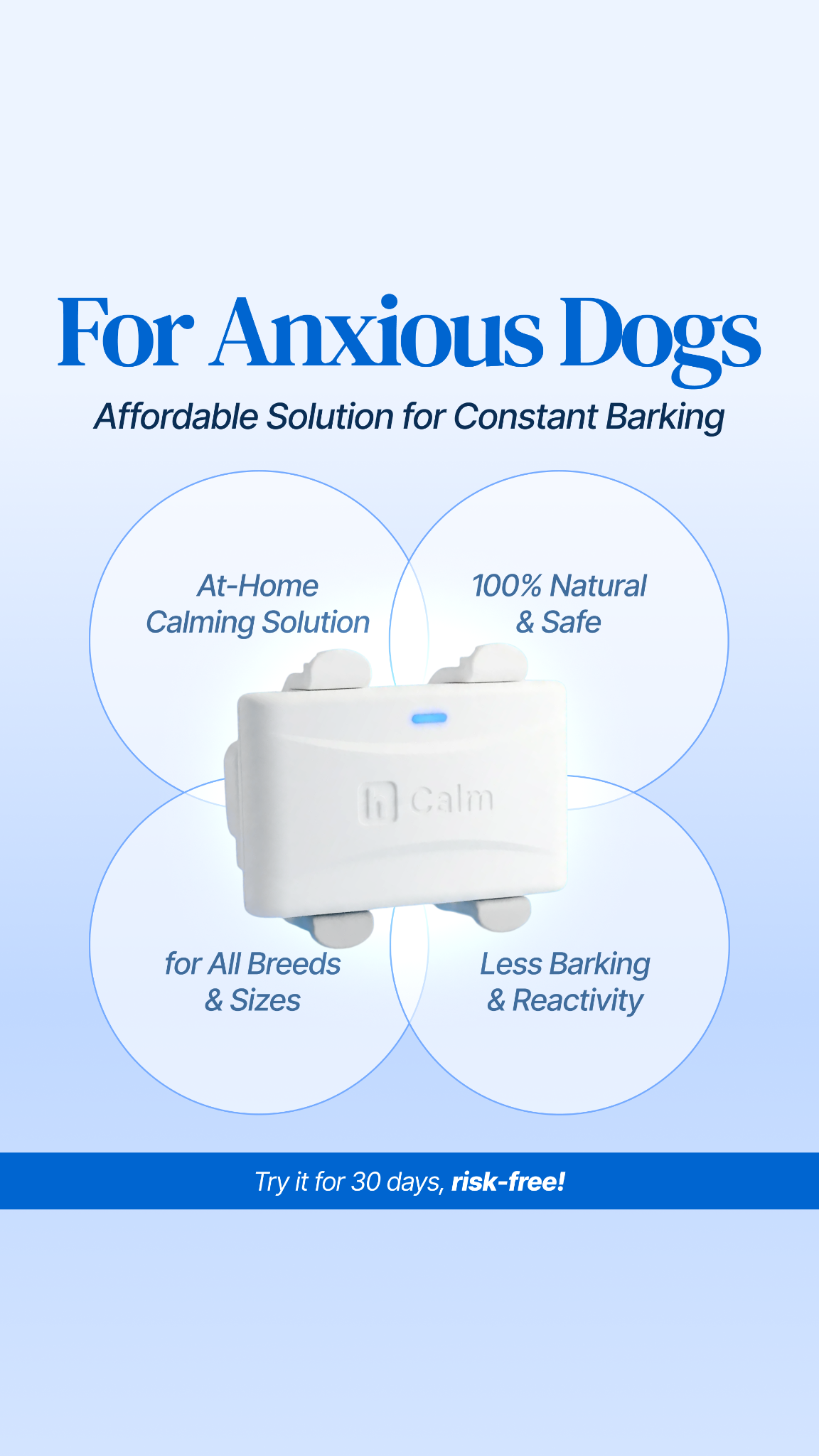 Helio Pet Facebook ad