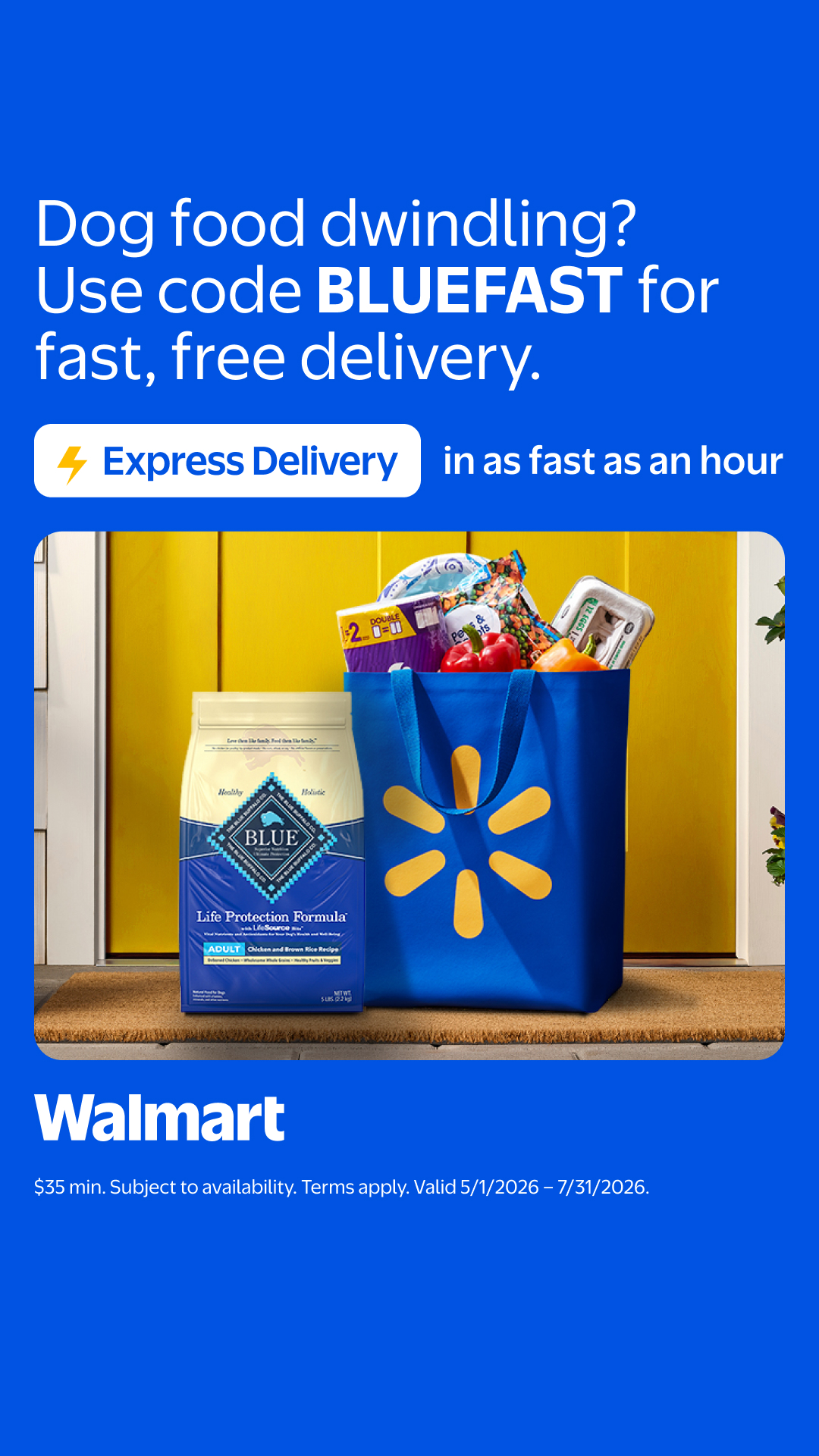 Walmart Facebook ad