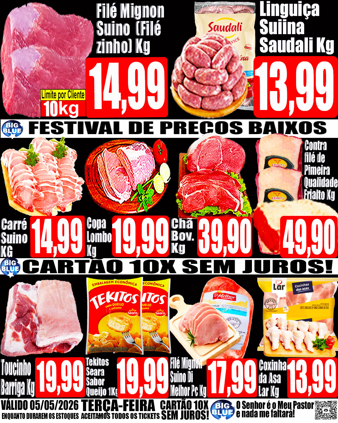 Supermercado Big Blue 1 Facebook ad: Big Blue Supermercado.