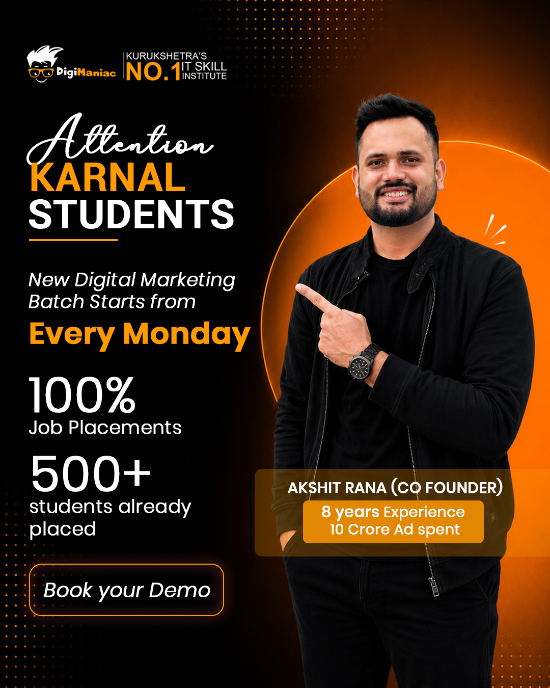 Digi Maniac Facebook ad: AI-Powered Digital Marketing