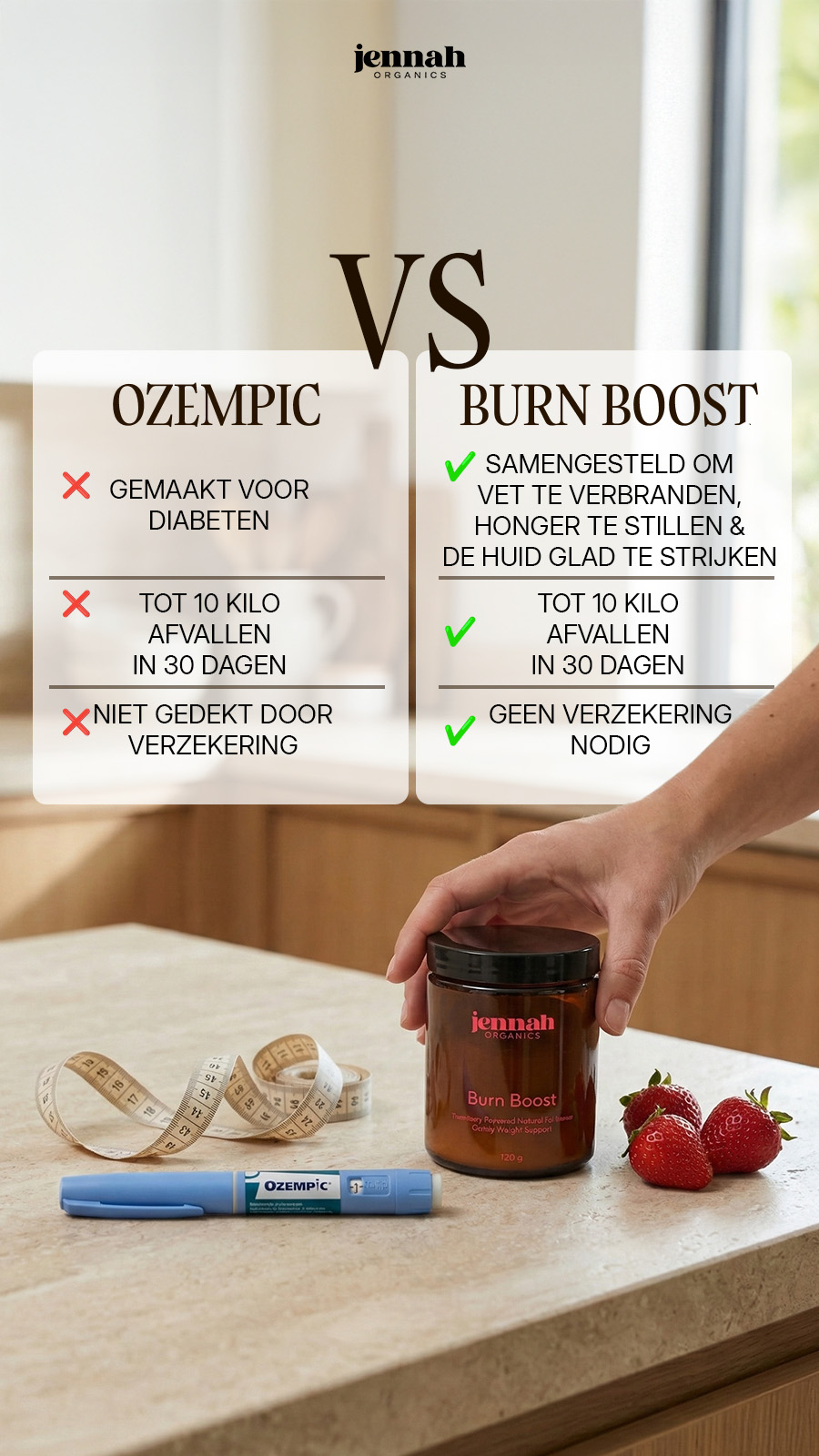 Jennah Organics Facebook ad