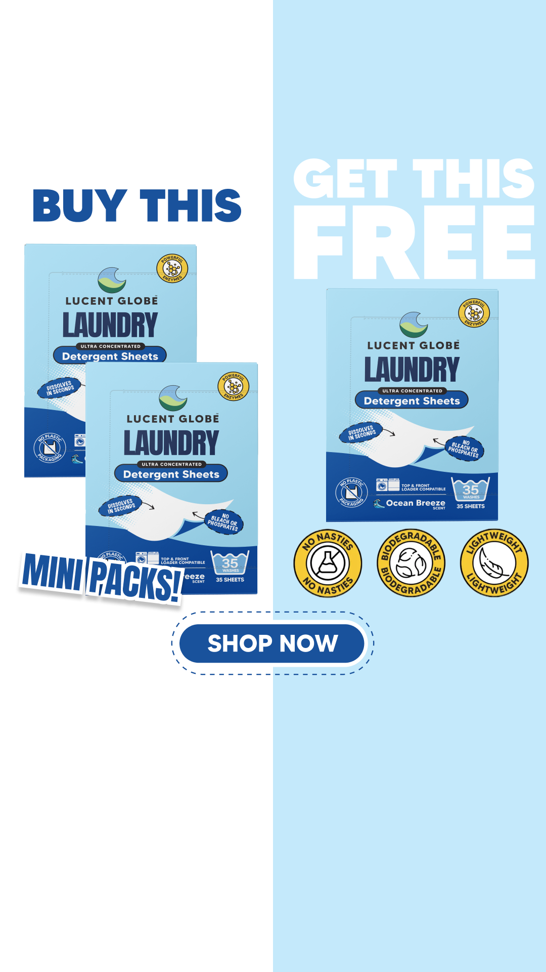 Lucent Globe Facebook ad