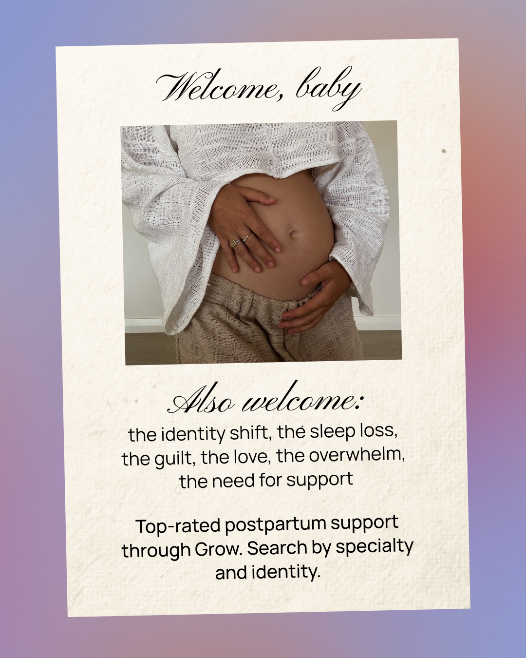 Grow Therapy Facebook ad
