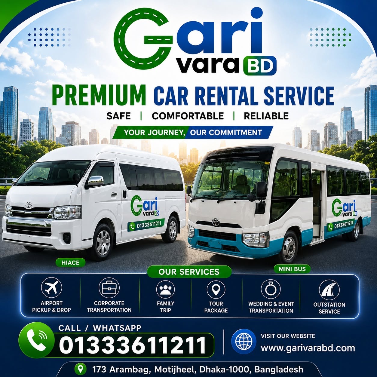 Gari Vara BD Facebook ad