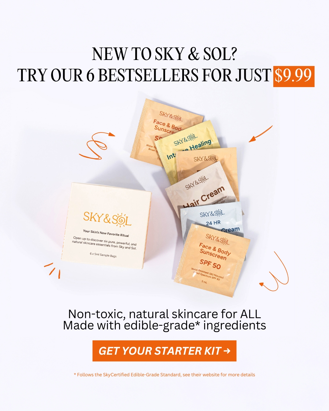 Sky&sol Facebook ad