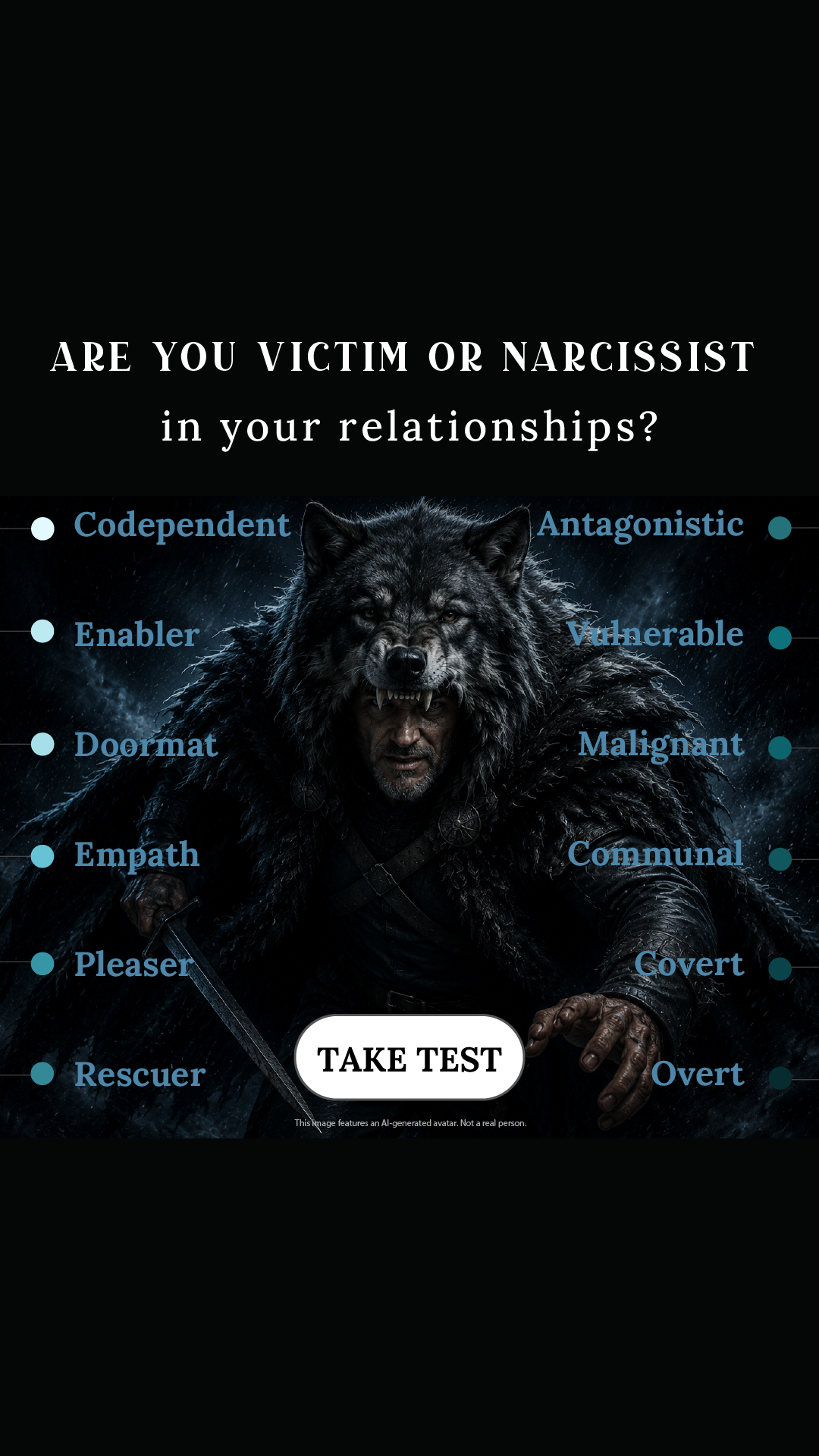 Personality Type Facebook ad